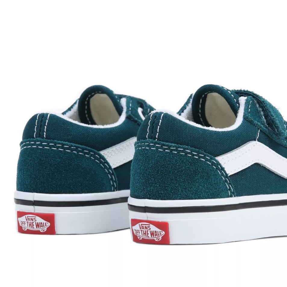Furgonok Toddler Old Skool V Cipő (1-4 év) Zöld