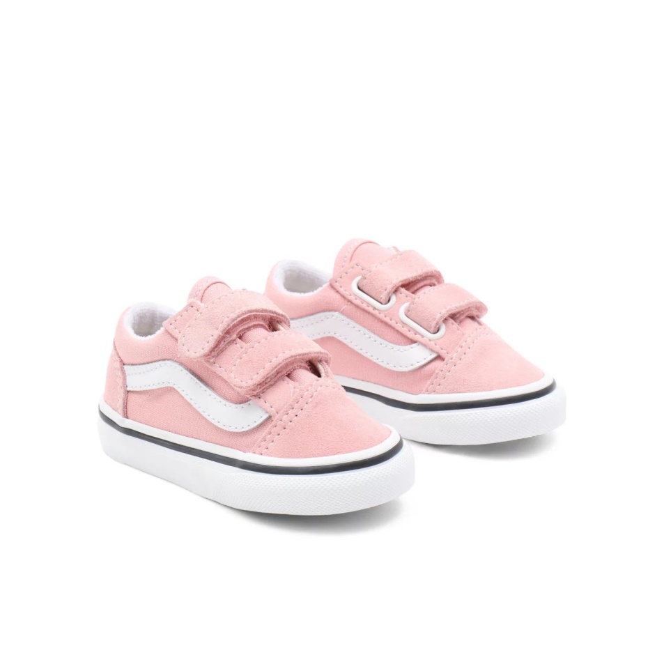 Vans Toddler Old Skool V Cipő (1-4 év) Rózsaszín