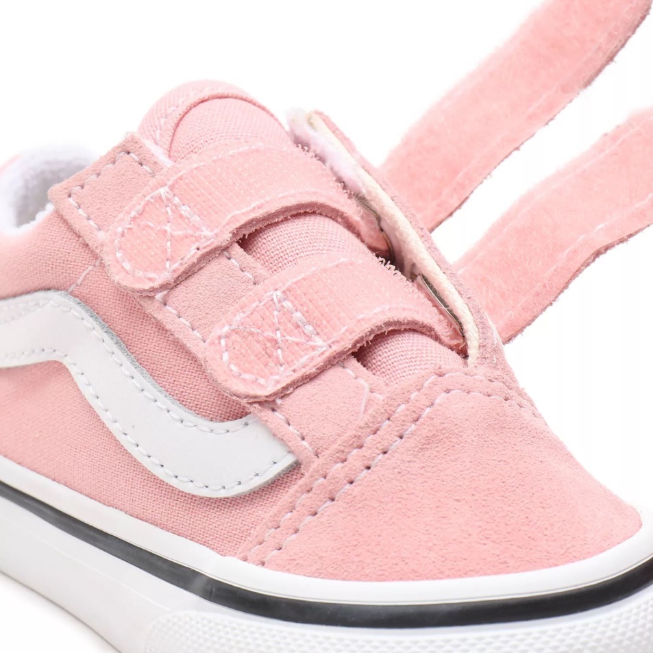 Vans Toddler Old Skool V Cipő (1-4 év) Rózsaszín