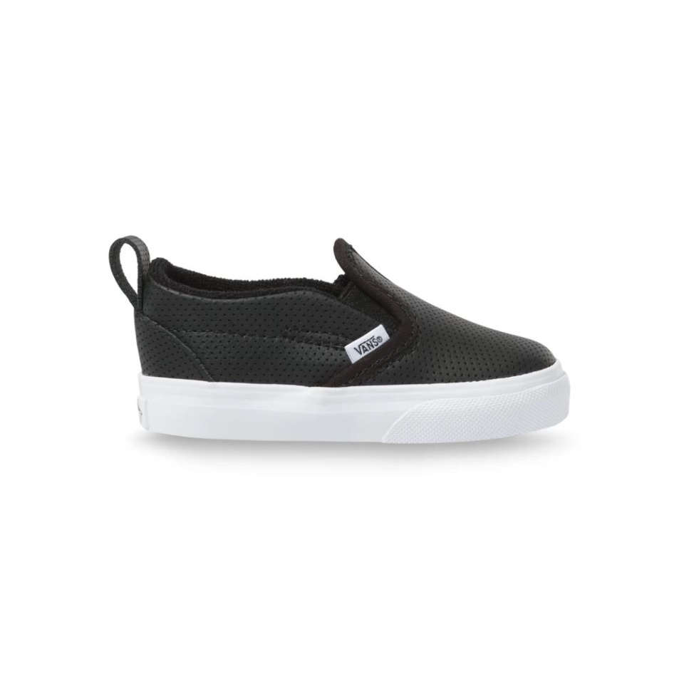 Vans Toddler Perf Slip-on V Cipő (1-4 év) Fekete