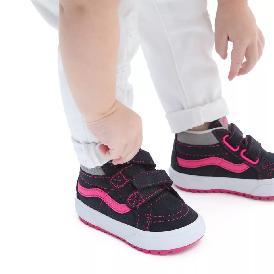 Vans Toddler Sk8-mid Reissue V Mte-1 Cipő (1-4 év) Fekete-lila