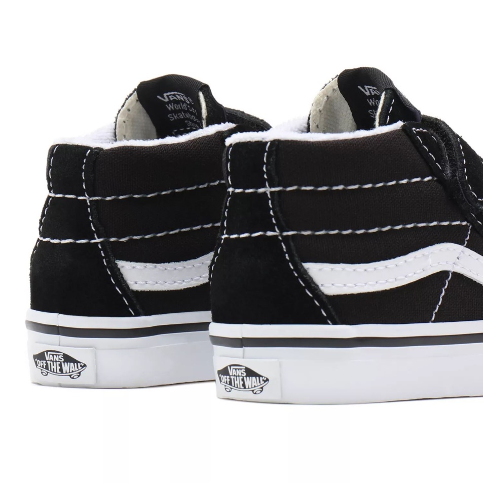 Vans Toddler Sk8-mid Reissue V Cipő (1-4 év) Fekete