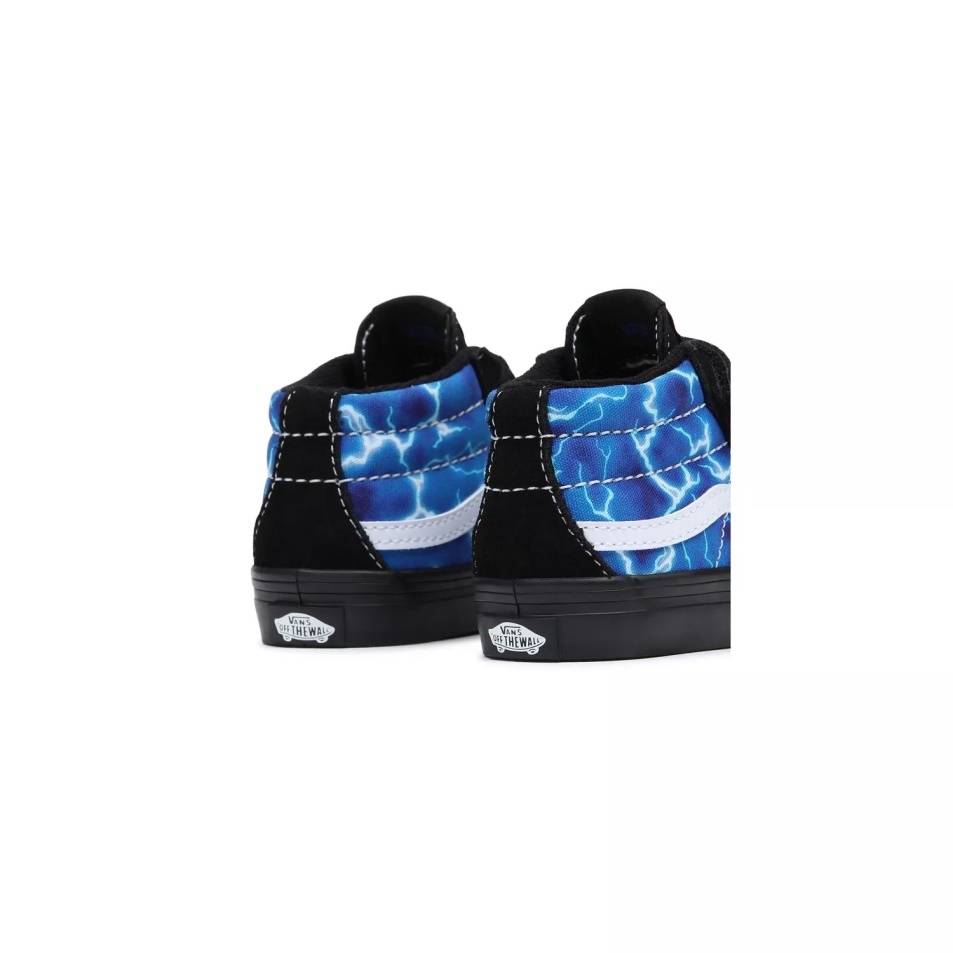 Furgonok Toddler Sk8-mid Reissue V Cipő (1-4 év) Kék-fekete