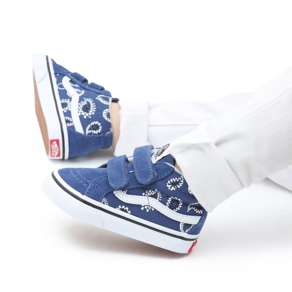 Vans Toddler Sk8-mid Reissue V Cipő (1-4 év) Kék