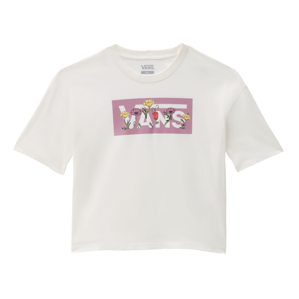 Vans Tussy Boxy Póló Fehér