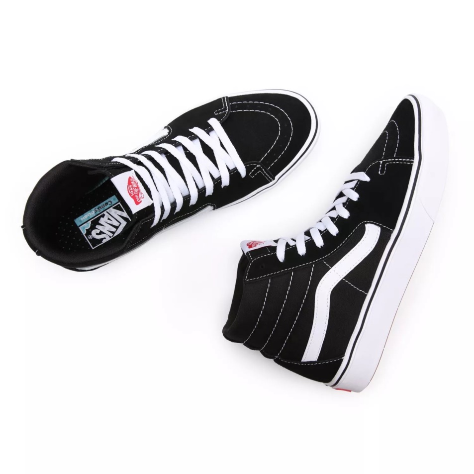 Furgonok Női Comfycush Sk8-hi Cipő Fekete