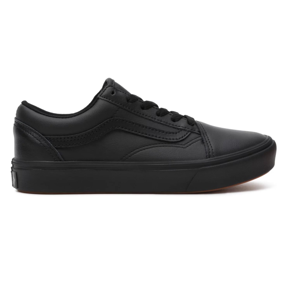 Kisteherautó Ifjúsági Klasszikus Tumble Comfycush Old Skool Cipő (8-14 év) Fekete