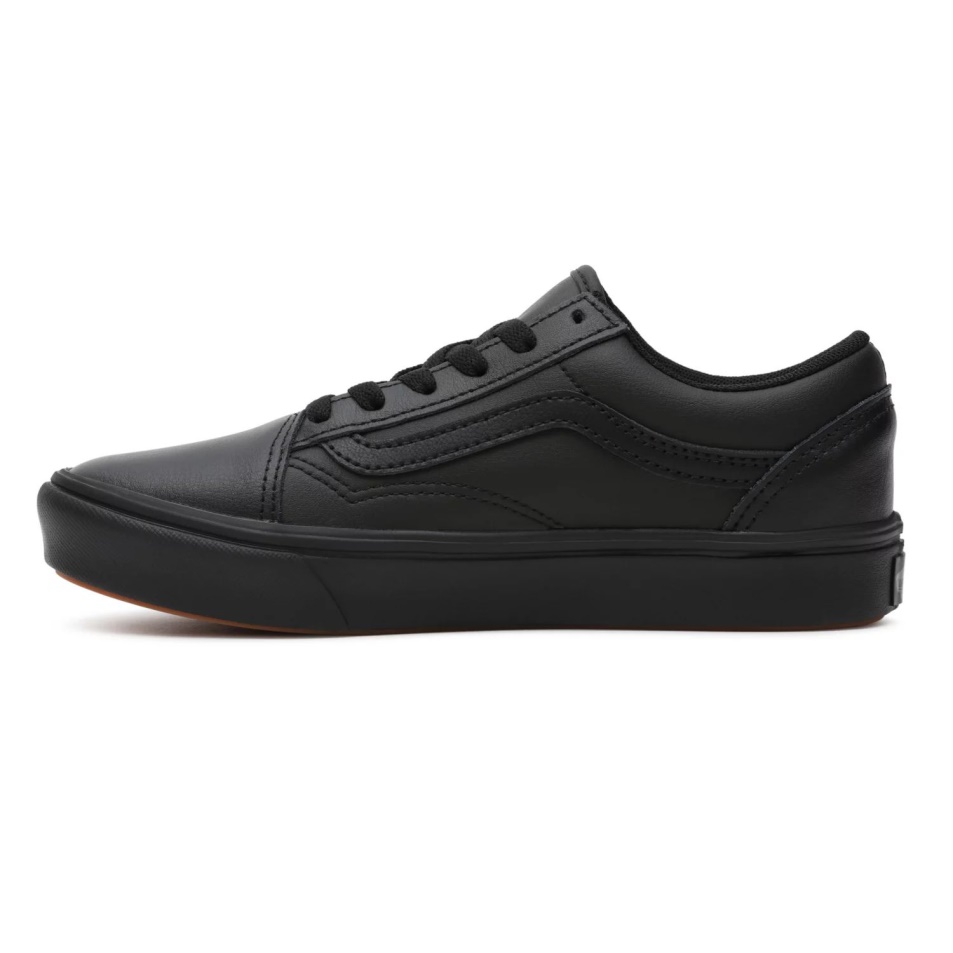 Kisteherautó Ifjúsági Klasszikus Tumble Comfycush Old Skool Cipő (8-14 év) Fekete