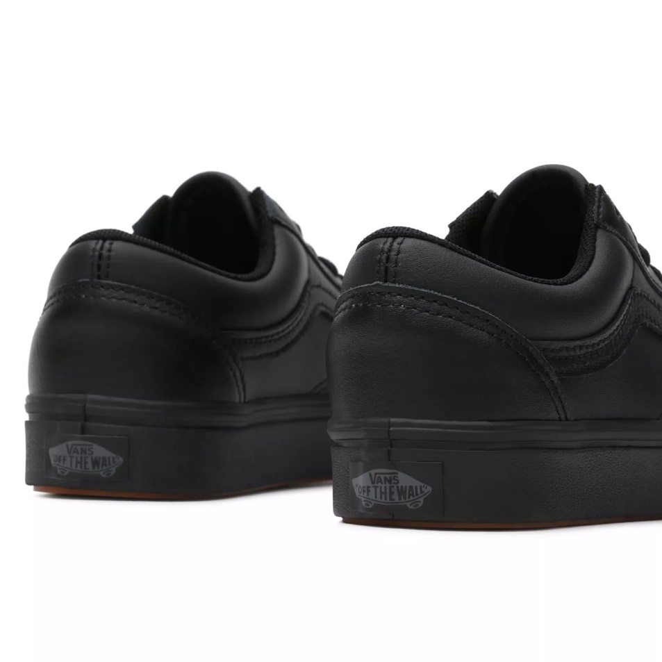 Kisteherautó Ifjúsági Klasszikus Tumble Comfycush Old Skool Cipő (8-14 év) Fekete
