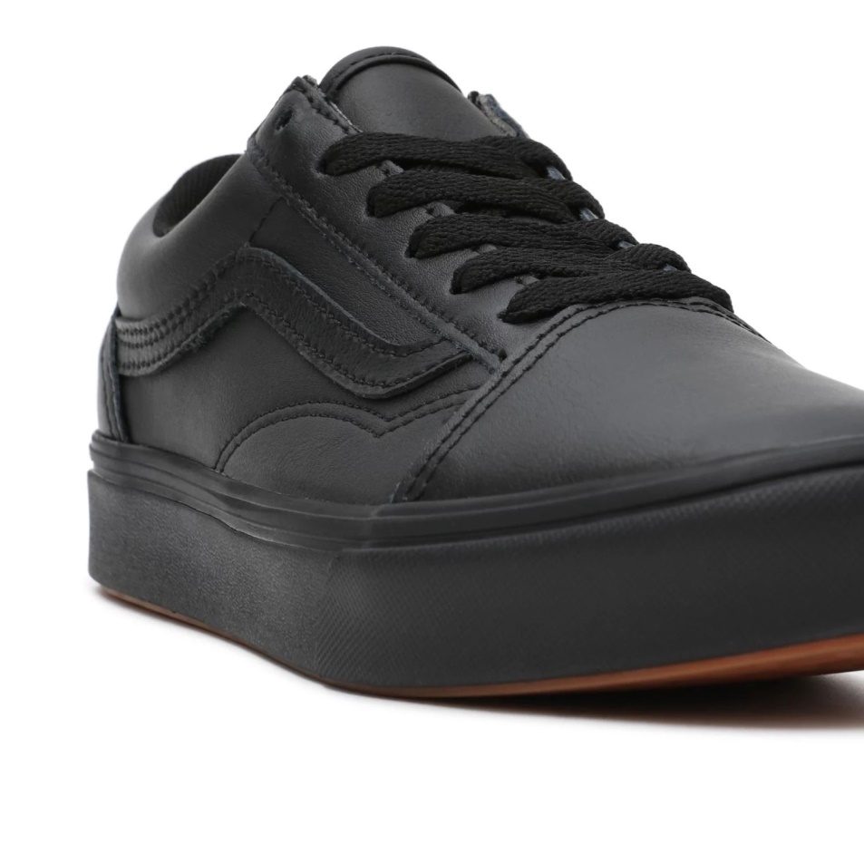 Kisteherautó Ifjúsági Klasszikus Tumble Comfycush Old Skool Cipő (8-14 év) Fekete