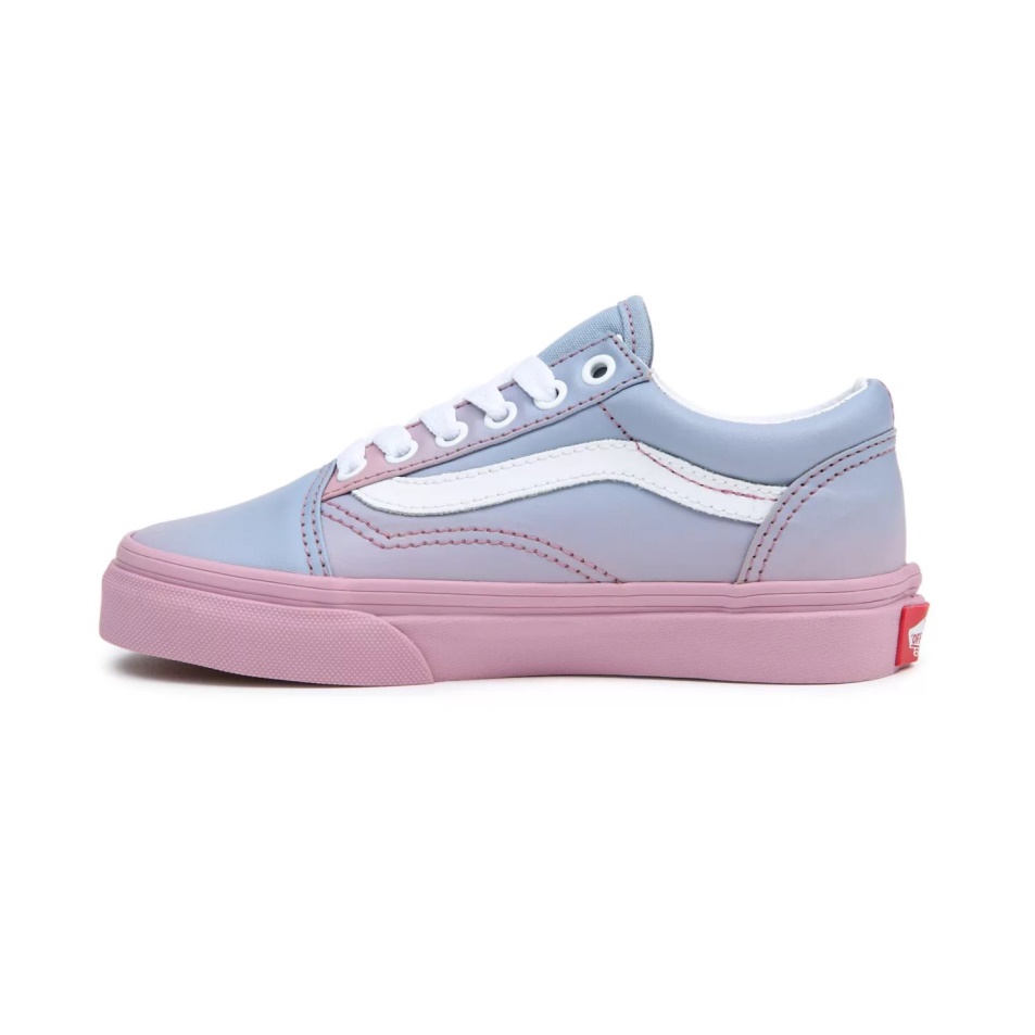 Vans Ifjúsági Old Skool Cipő (8-14 év) Kék-rózsaszín