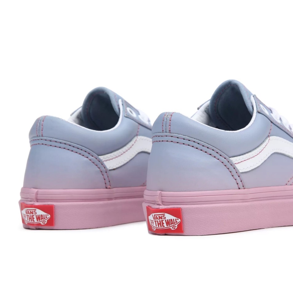 Vans Ifjúsági Old Skool Cipő (8-14 év) Kék-rózsaszín