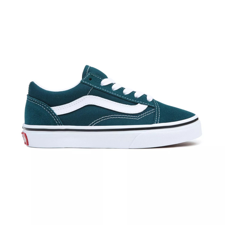 Vans Ifjúsági Old Skool Cipő (8-14 év) Zöld