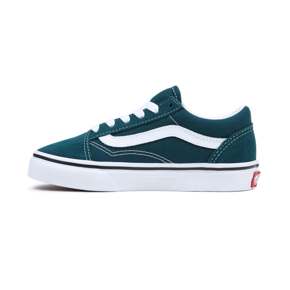 Vans Ifjúsági Old Skool Cipő (8-14 év) Zöld