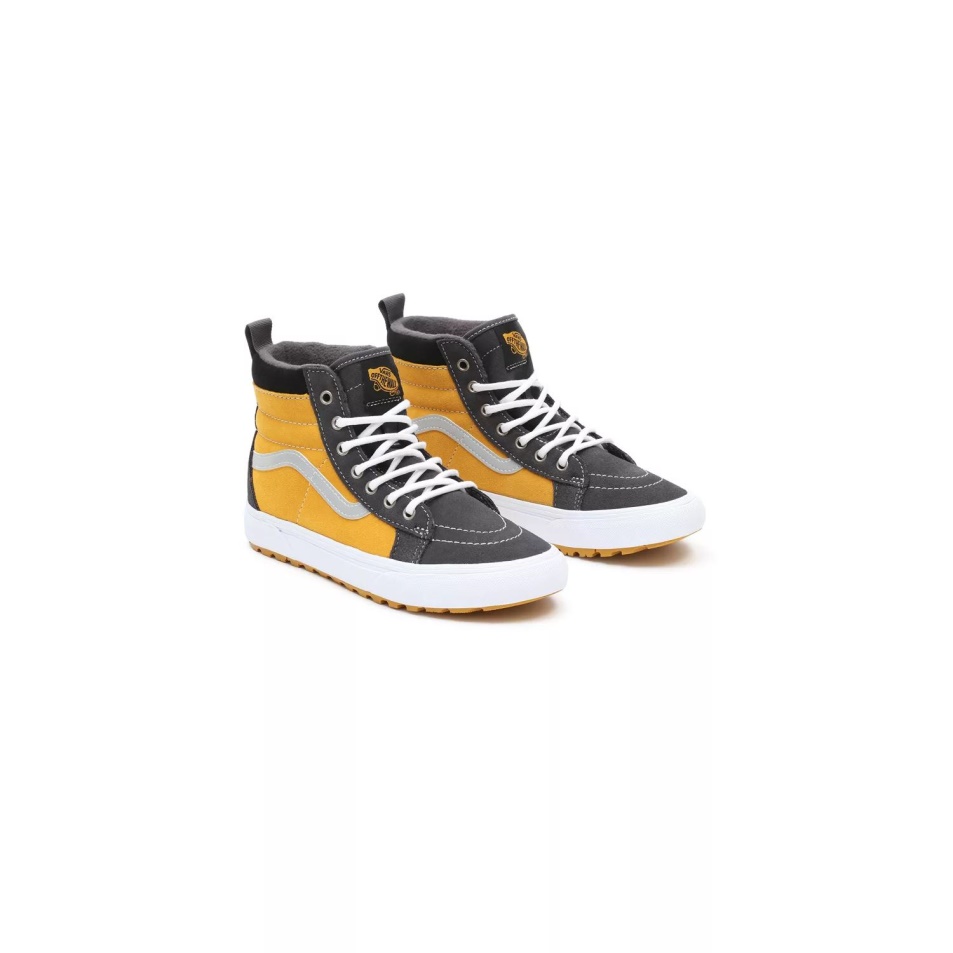 Furgonok Ifjúsági Sk8-hi Mte-1 Cipő (8-14 év) Fekete-sárga