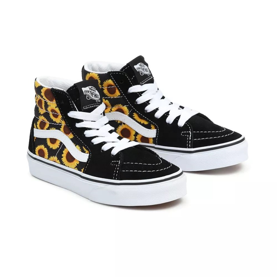 Furgonok Ifjúsági Sk8-hi Cipő (8-14 év) Fekete