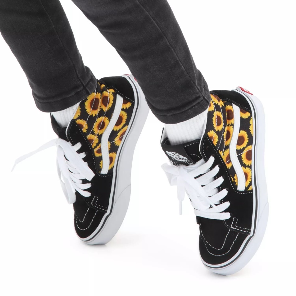 Furgonok Ifjúsági Sk8-hi Cipő (8-14 év) Fekete