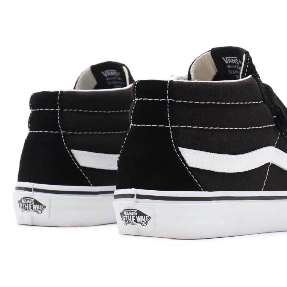Furgonok Ifjúsági Sk8-mid Reissue V Cipő (8-14 év) Fekete