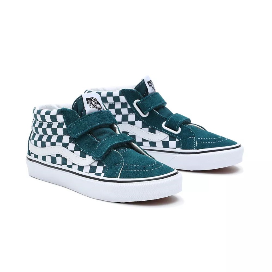 Furgonok Ifjúsági Sk8-mid Reissue V Cipő (8-14 év) Kék