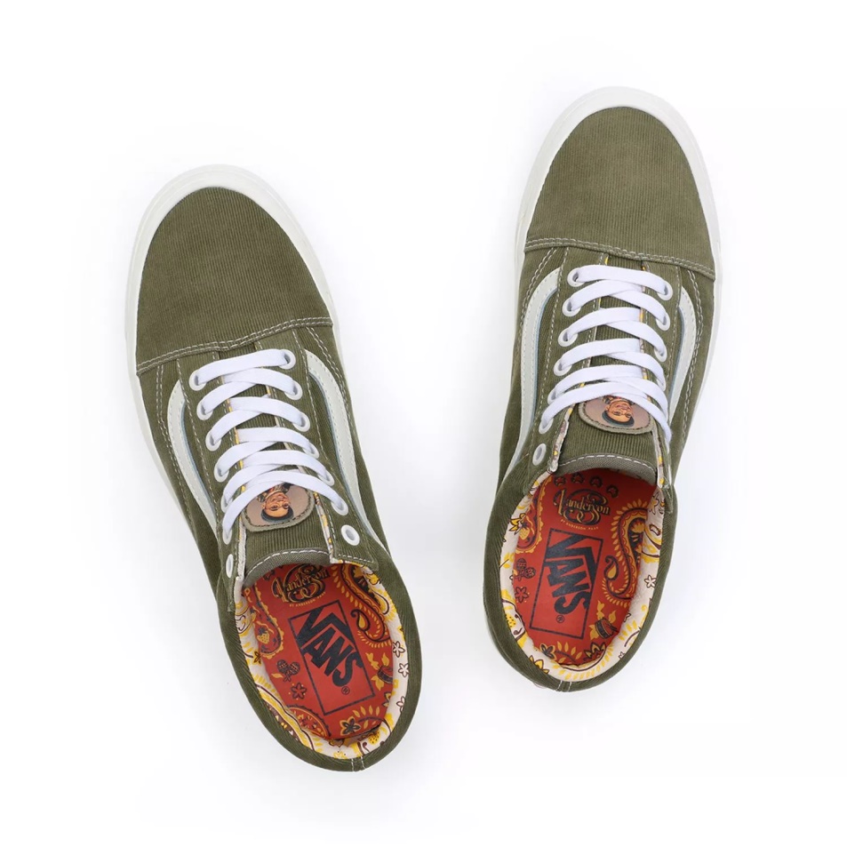 Furgonok X Anderson. Paak Old Skool 36 Dx Cipő Zöld