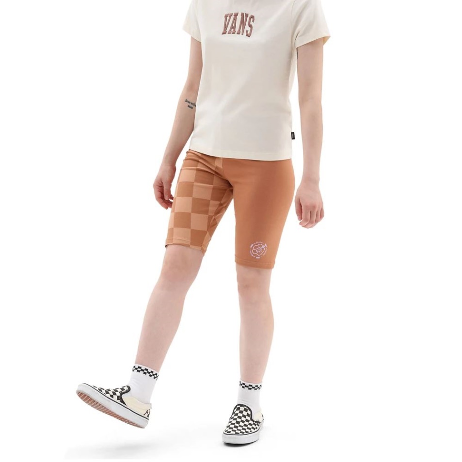 Vans X Em On Holiday Leggings Rövid Barna