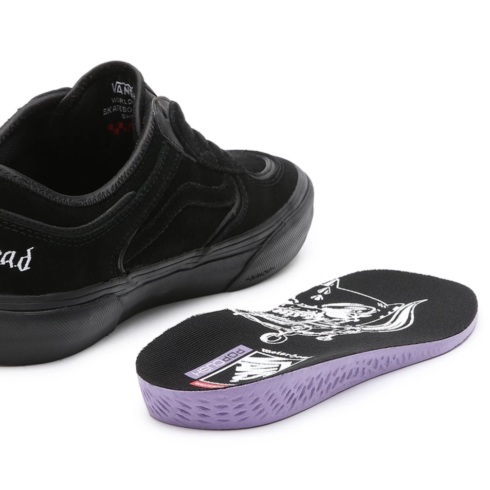 Furgonok X Motorhead Rowley Cipő Fekete