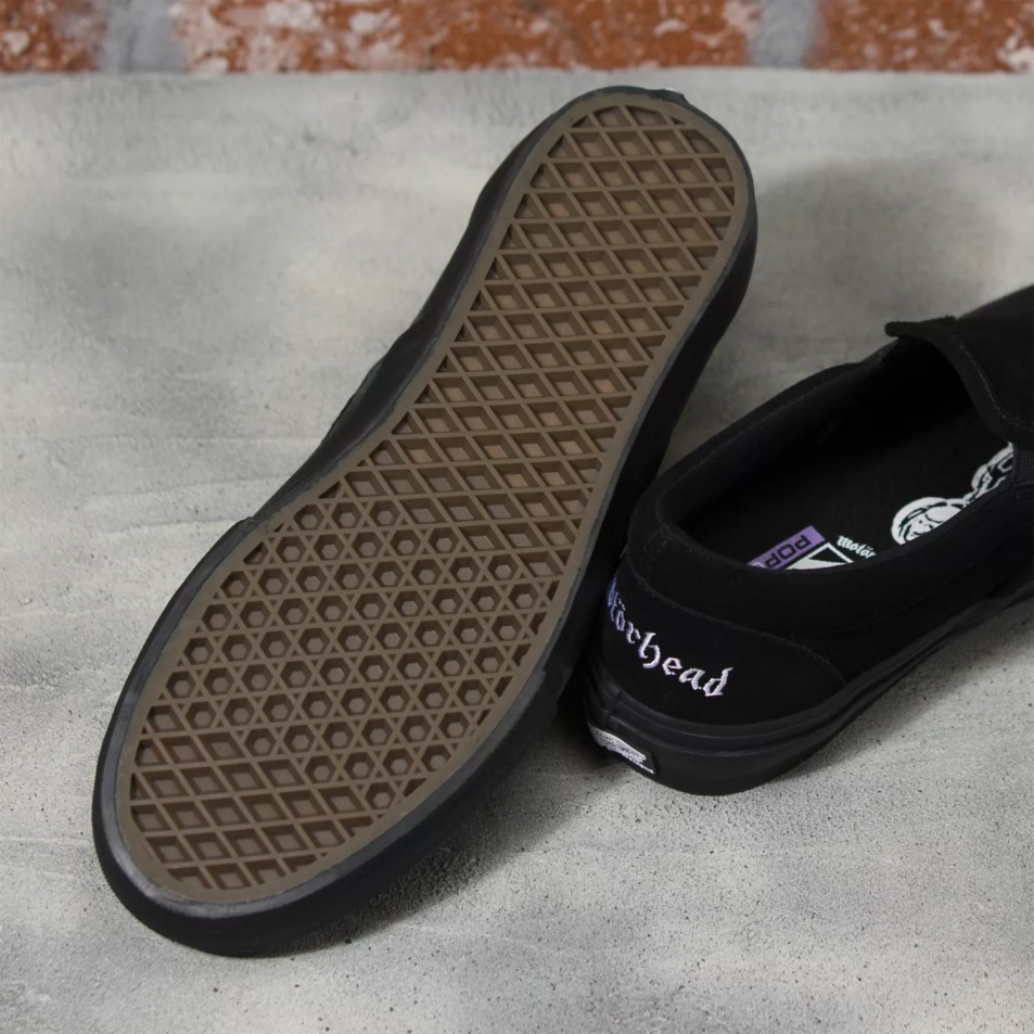 Furgonok X Motorhead Skate Slip On Cipő Fekete