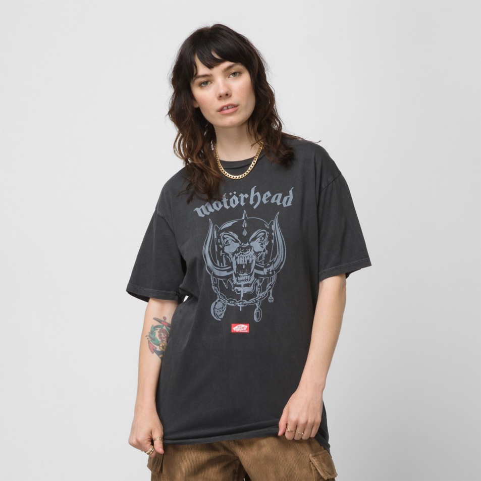 Vans X Motorhead Warpig Póló Fekete