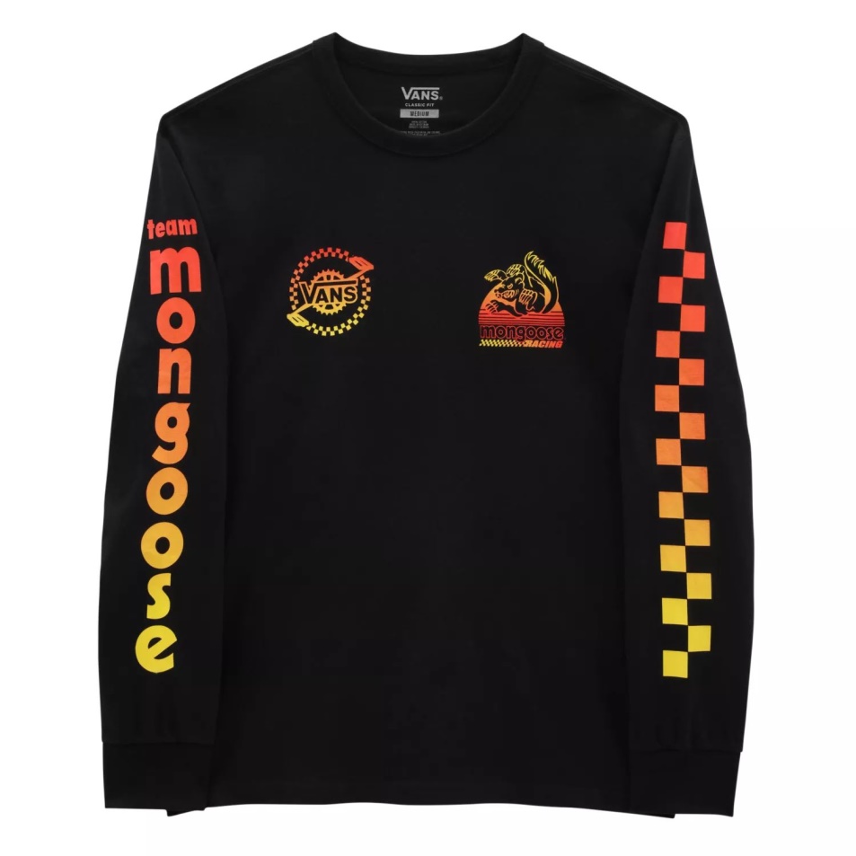 Furgonok X Legendáink (mongúz) Hosszú Ujjú Póló Fekete