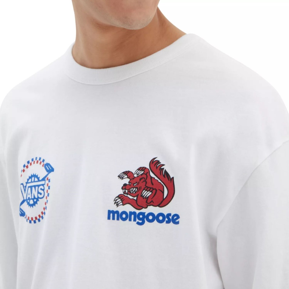Furgonok X Legendáink (mongúz) Hosszú Ujjú Póló Fehér