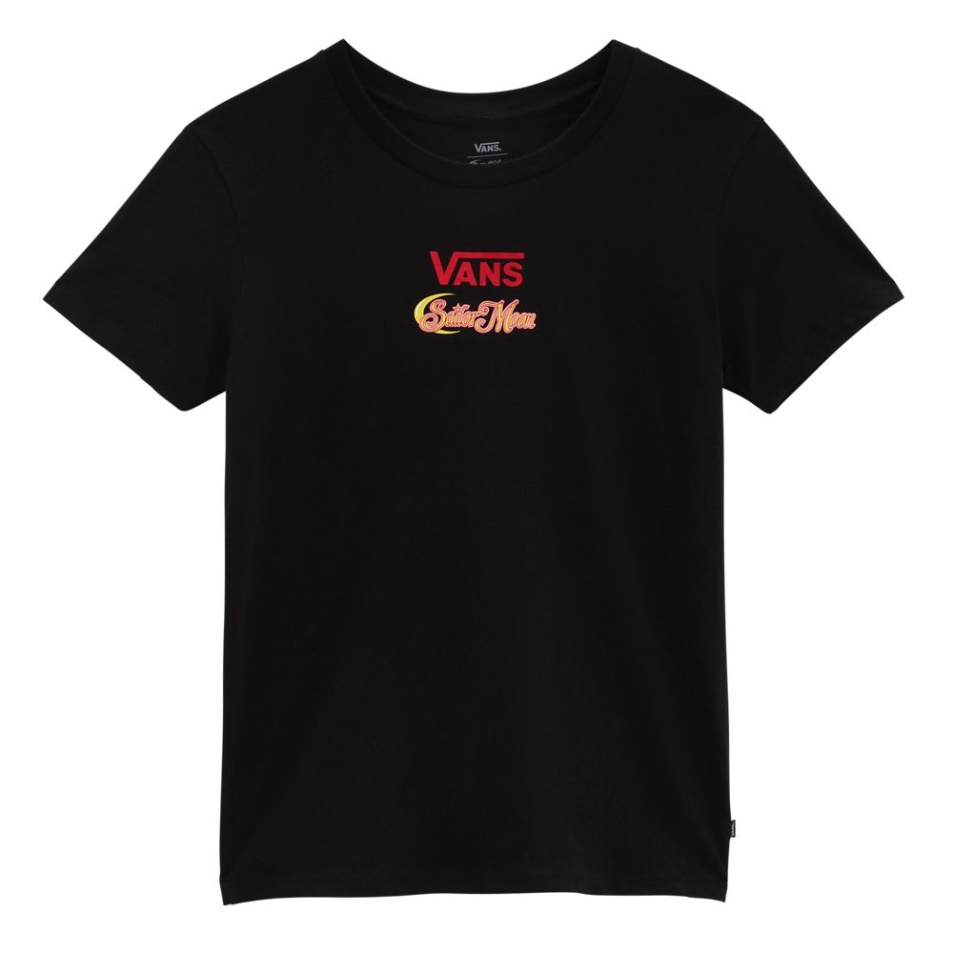 Furgonok X Csinos Gyám Tengerész Moon Bff Crew Póló Fekete
