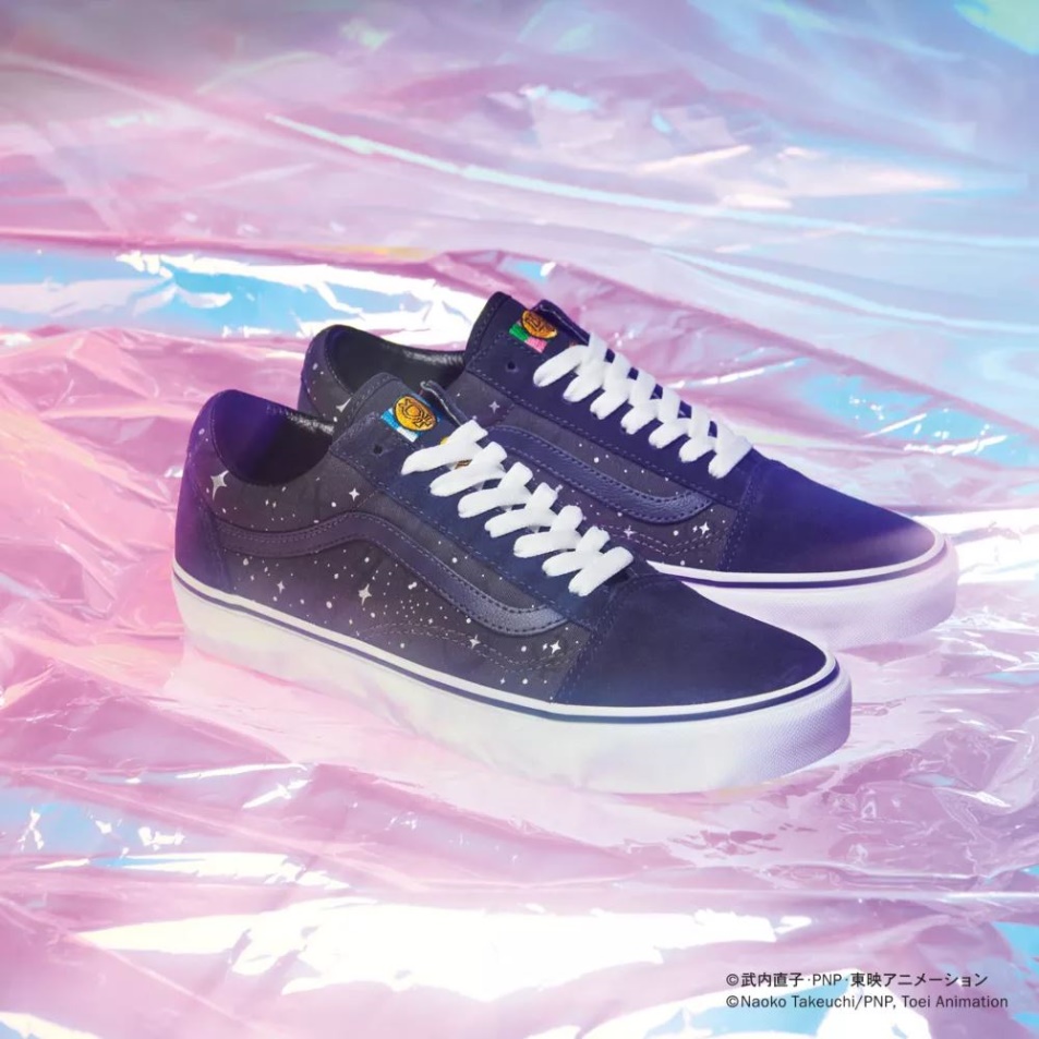 Furgonok X Szép Gyám Tengerész Moon Old Skool Cipő Fekete