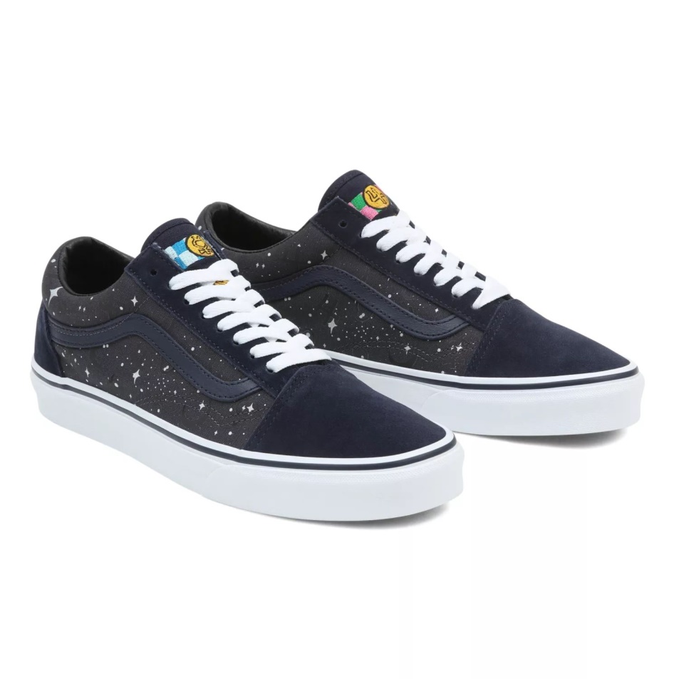 Furgonok X Szép Gyám Tengerész Moon Old Skool Cipő Fekete