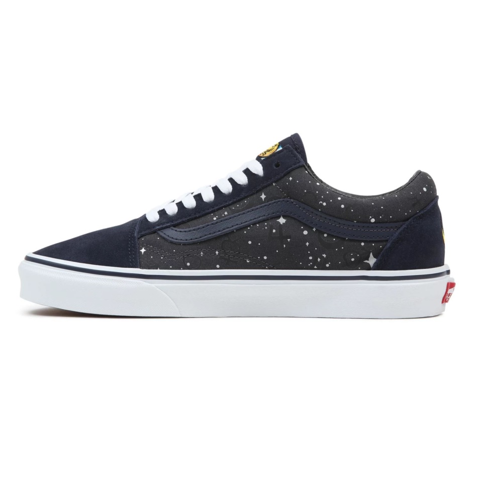 Furgonok X Szép Gyám Tengerész Moon Old Skool Cipő Fekete