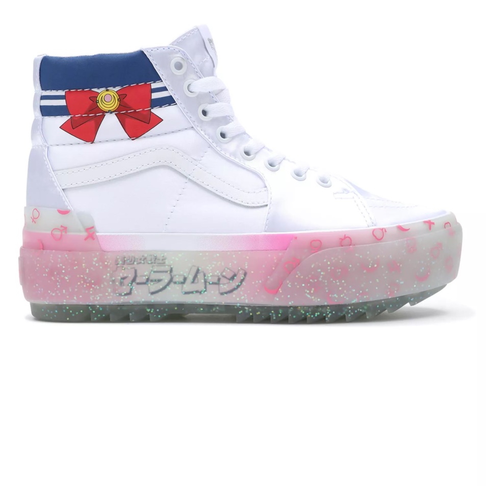 Furgonok X Csinos Gyám Tengerész Hold Sk8-hi Egymásra Rakott Cipő Multi