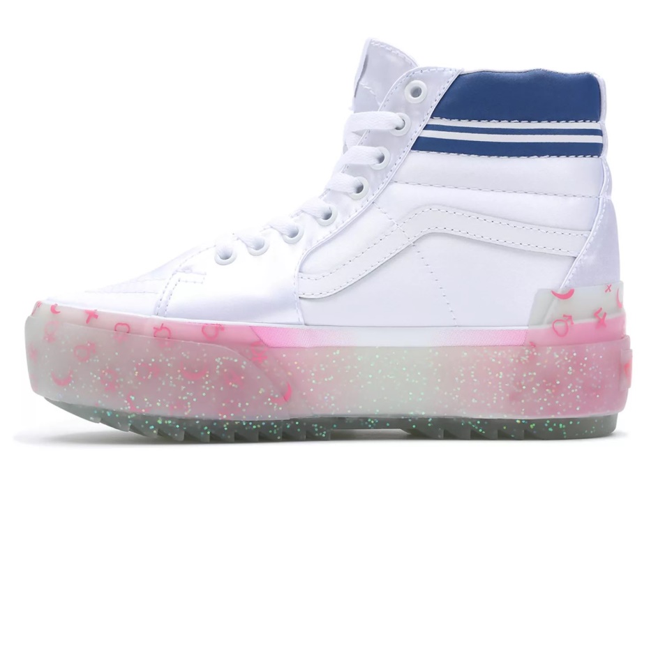 Furgonok X Csinos Gyám Tengerész Hold Sk8-hi Egymásra Rakott Cipő Multi