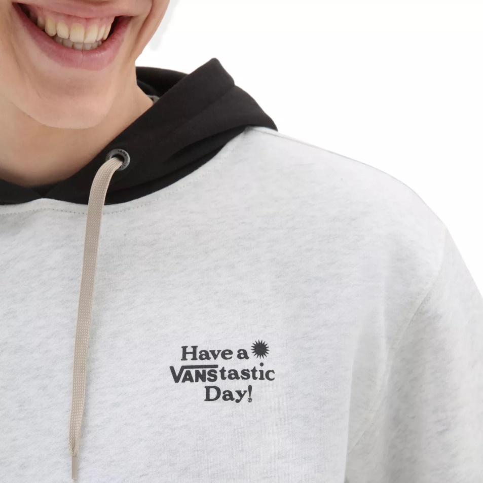 Vanstastic Szemben Pulóver Kapucnis Fehér