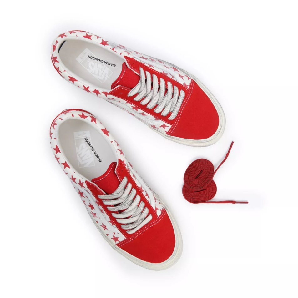 Vault By Vans X Bianca Chandôn Old Skool Cipő Piros-fehér