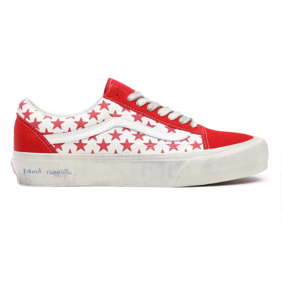 Vault By Vans X Bianca Chandôn Old Skool Cipő Piros-fehér