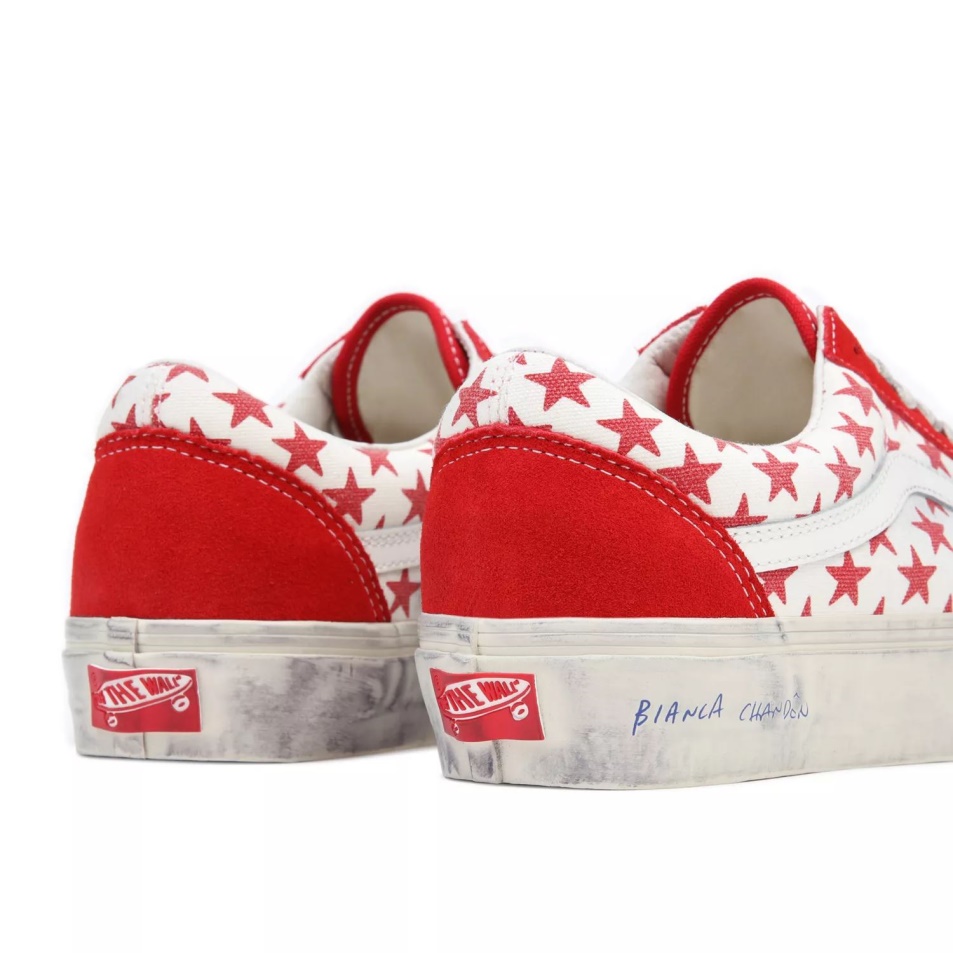 Vault By Vans X Bianca Chandôn Old Skool Cipő Piros-fehér