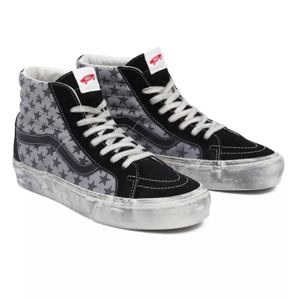 Vault By Vans X Bianca Chandôn Sk8-hi Reissue Cipő Fekete-szürke
