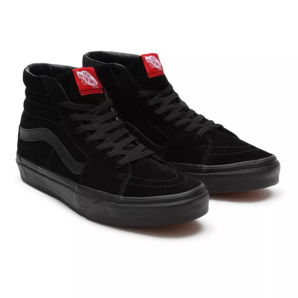 Női Furgonok Sk8-hi Cipő Fekete