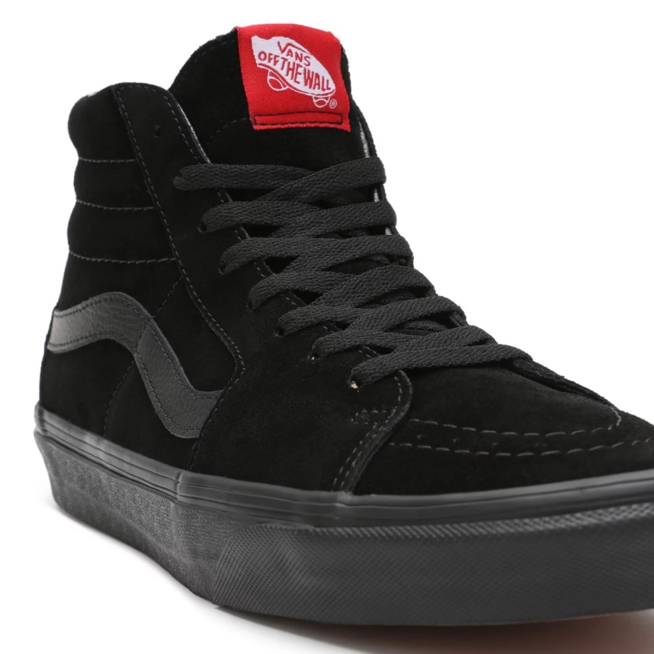 Női Furgonok Sk8-hi Cipő Fekete