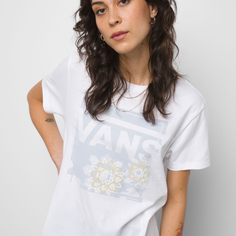 Vans Acadia Bff Tee Fehér
