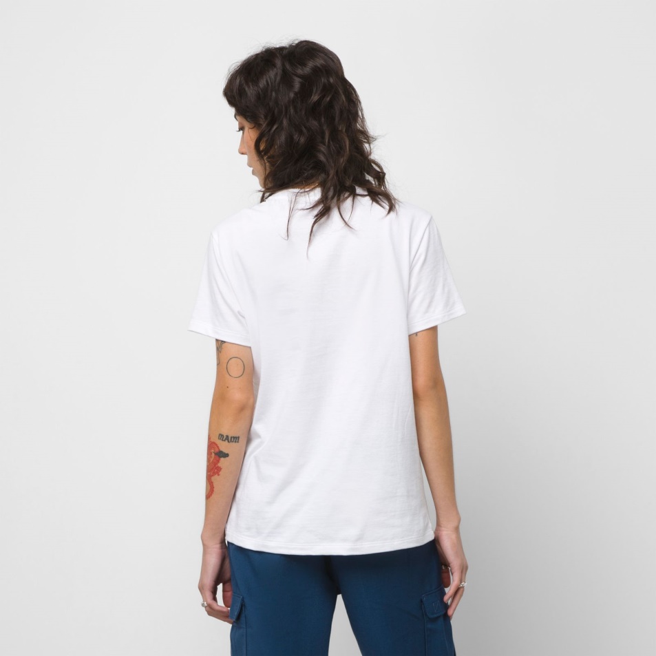 Vans Acadia Bff Tee Fehér