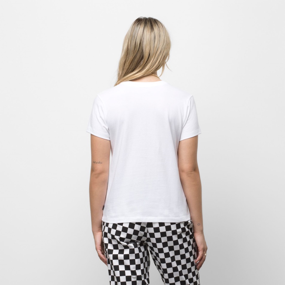 Vans Arcana Ss Crew Póló Fehér