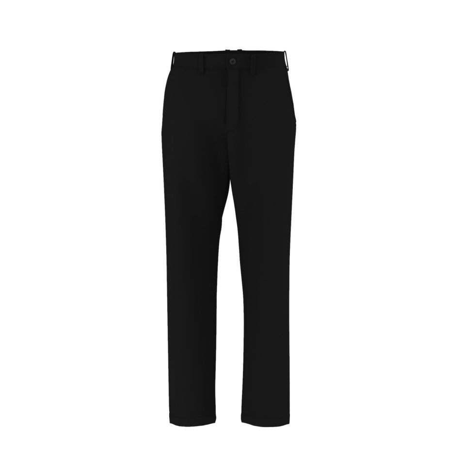 Furgonok Autentikus Chino Baggy Nadrág Fekete