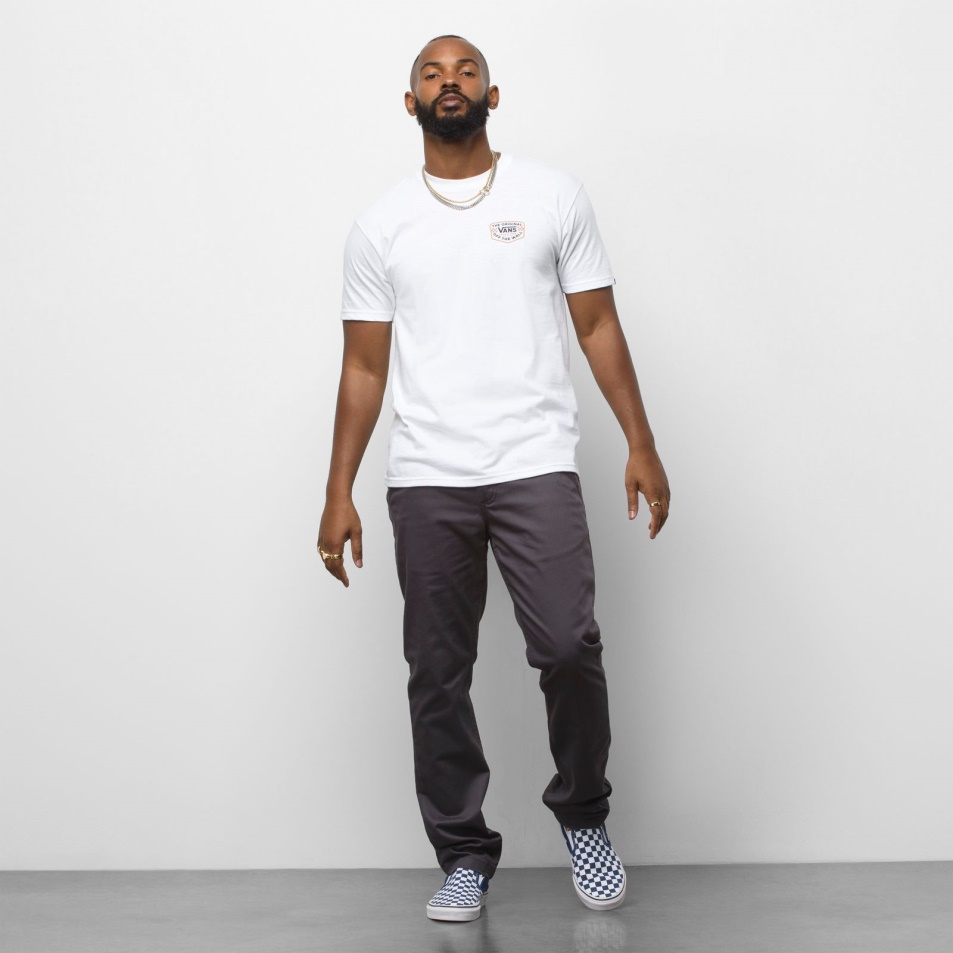 Furgonok Autentikus Chino Slim Pant Aszfalt