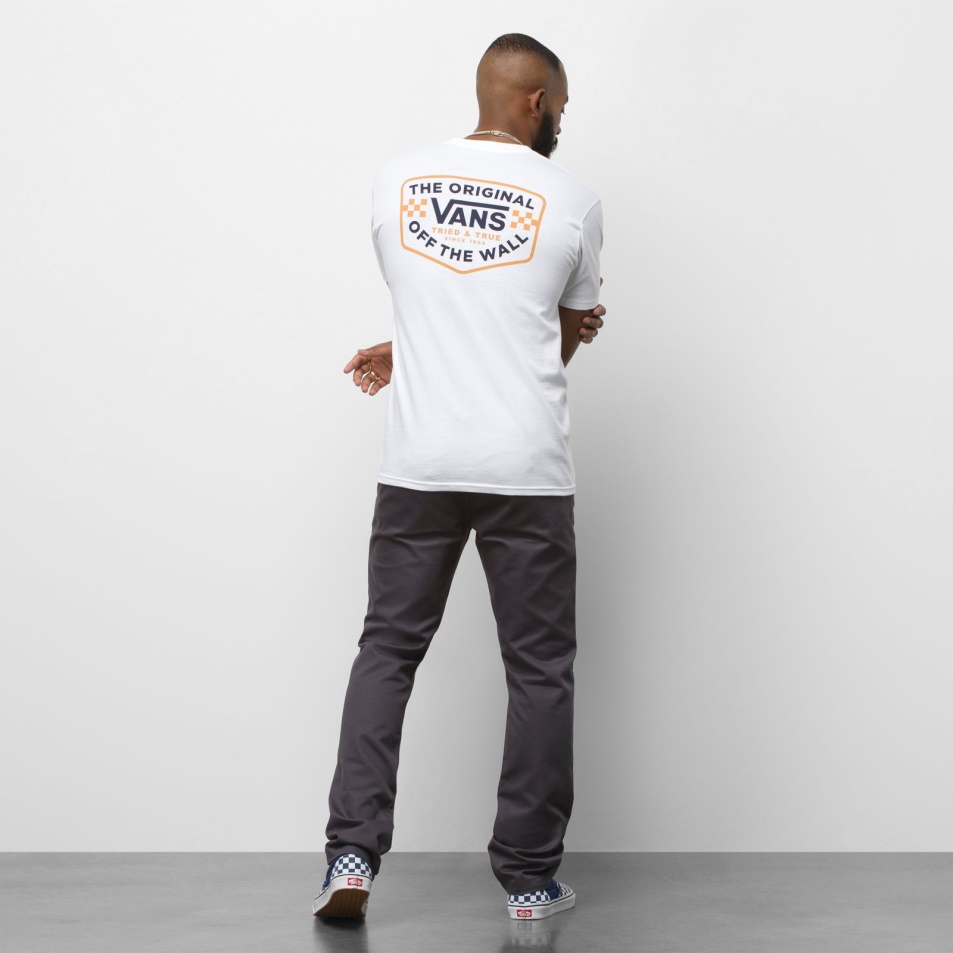 Furgonok Autentikus Chino Slim Pant Aszfalt