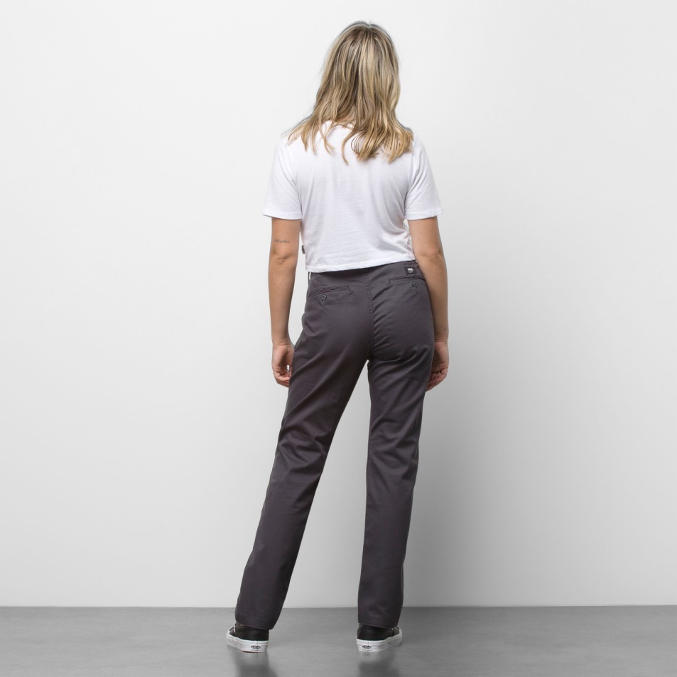 Furgonok Autentikus Chino Slim Pant Aszfalt